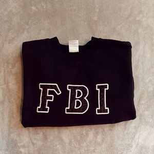 FBI crewneck